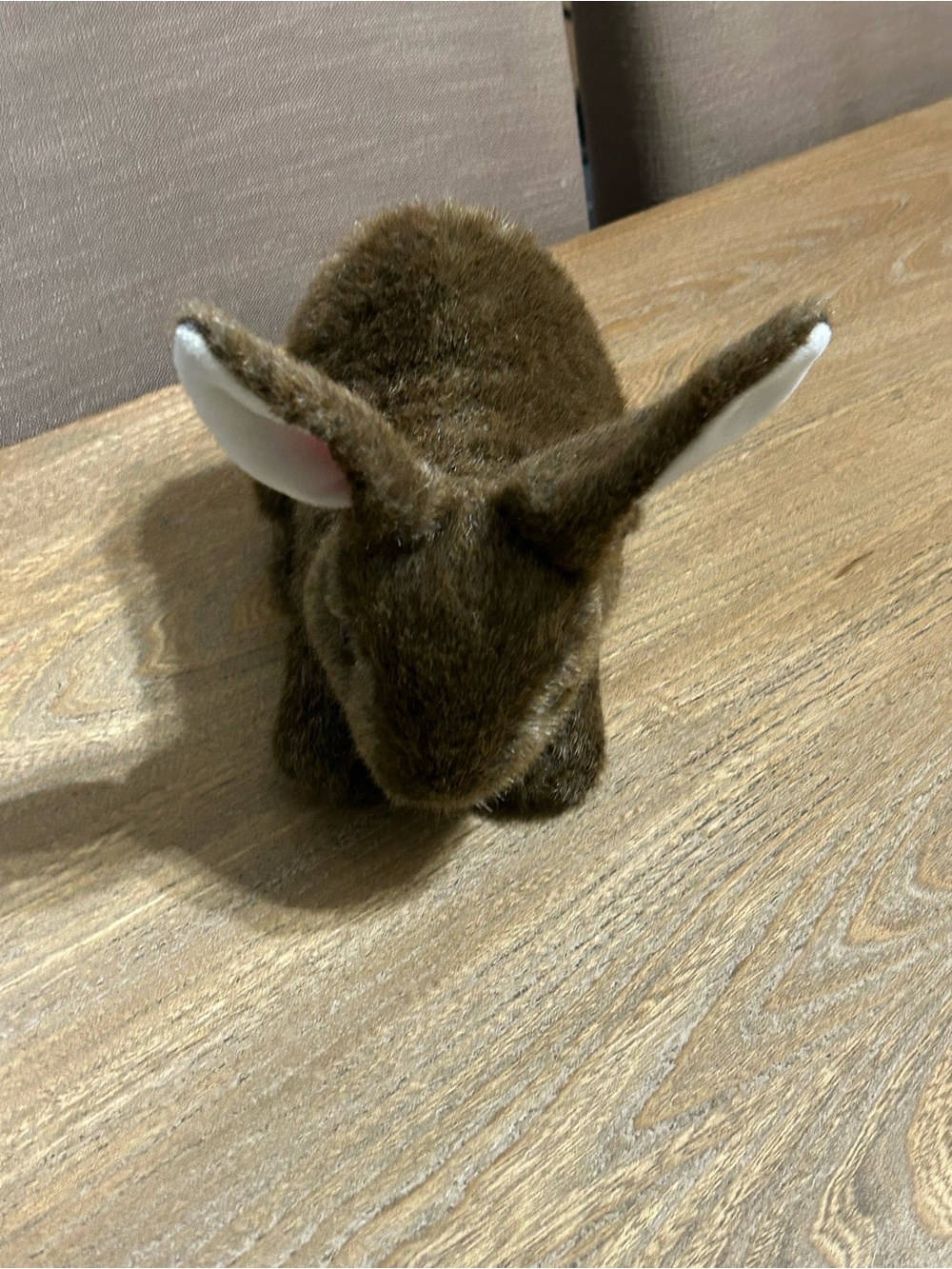 Aurora Miyoni 10” Flemish Rabbit Laying Down Stuffed Animal